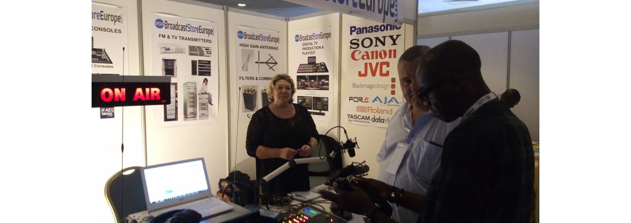 Broadcast Store Europe at Africast in Abuja