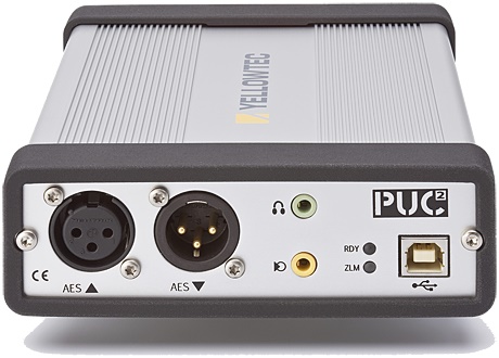 AES/EBU Yellowtec PUC2 SUBD 25p Line IN/OUT USB Soundcard 