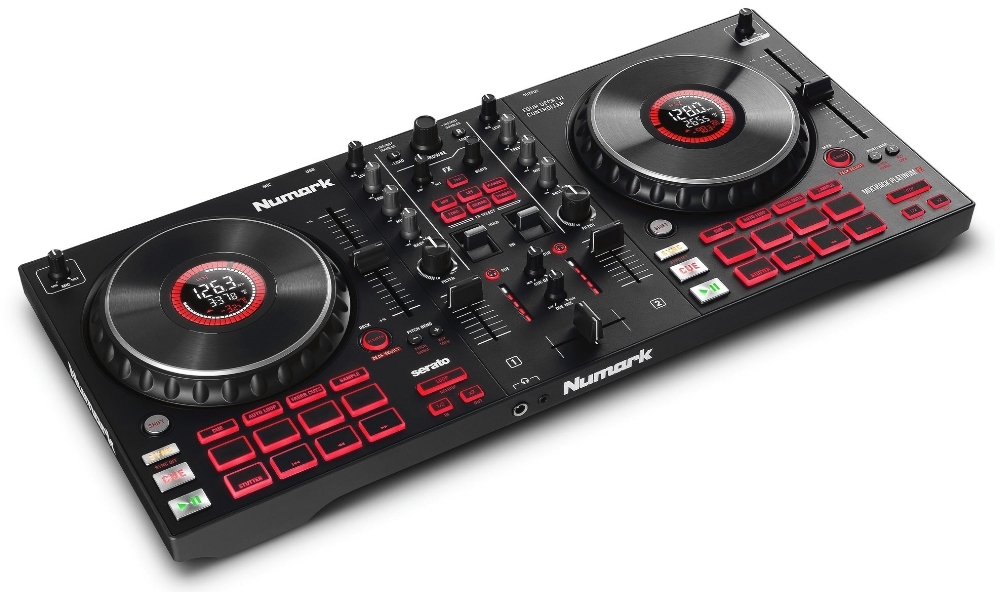 Numark Mixtrack Platinum FX - 4 deck DJ controller - w/ Jog Wheel