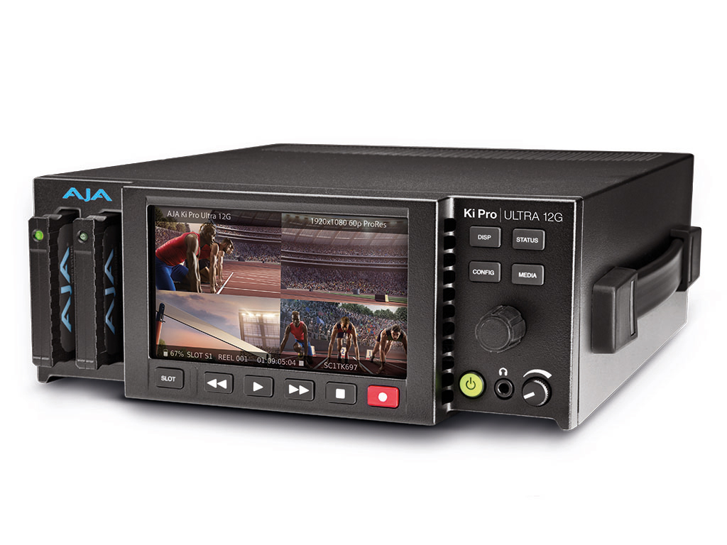AJA Ki Pro Ultra 12G-SDI 4K/UHD/HD Recorder and Player, 4 channel