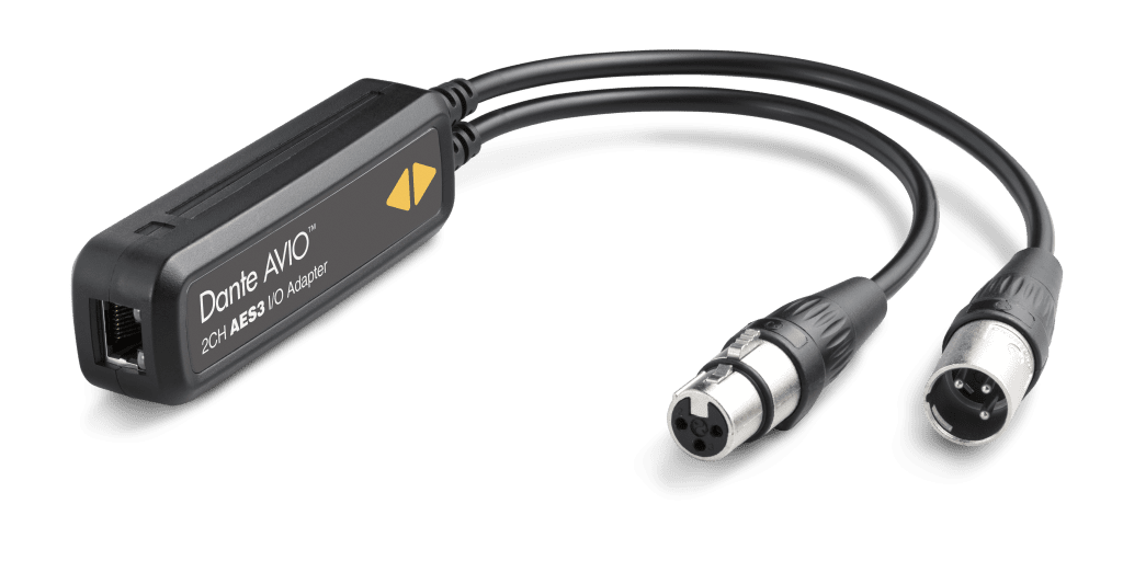 その他 Dante AVIO AES/EBU Audinate AVIO Dante 2x2 AES3/EBU Adapter - Vintage King