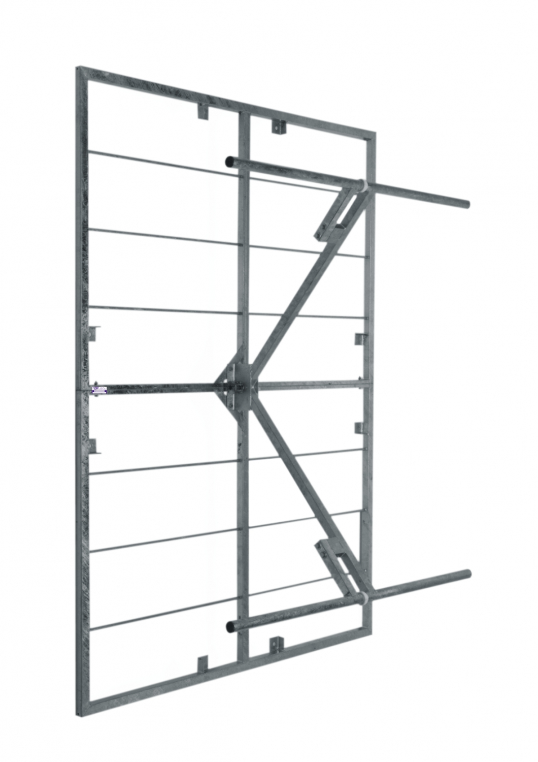 EuroCaster AKK/2F Double Dipole Wide Band FM Panel Antenna Stainless 