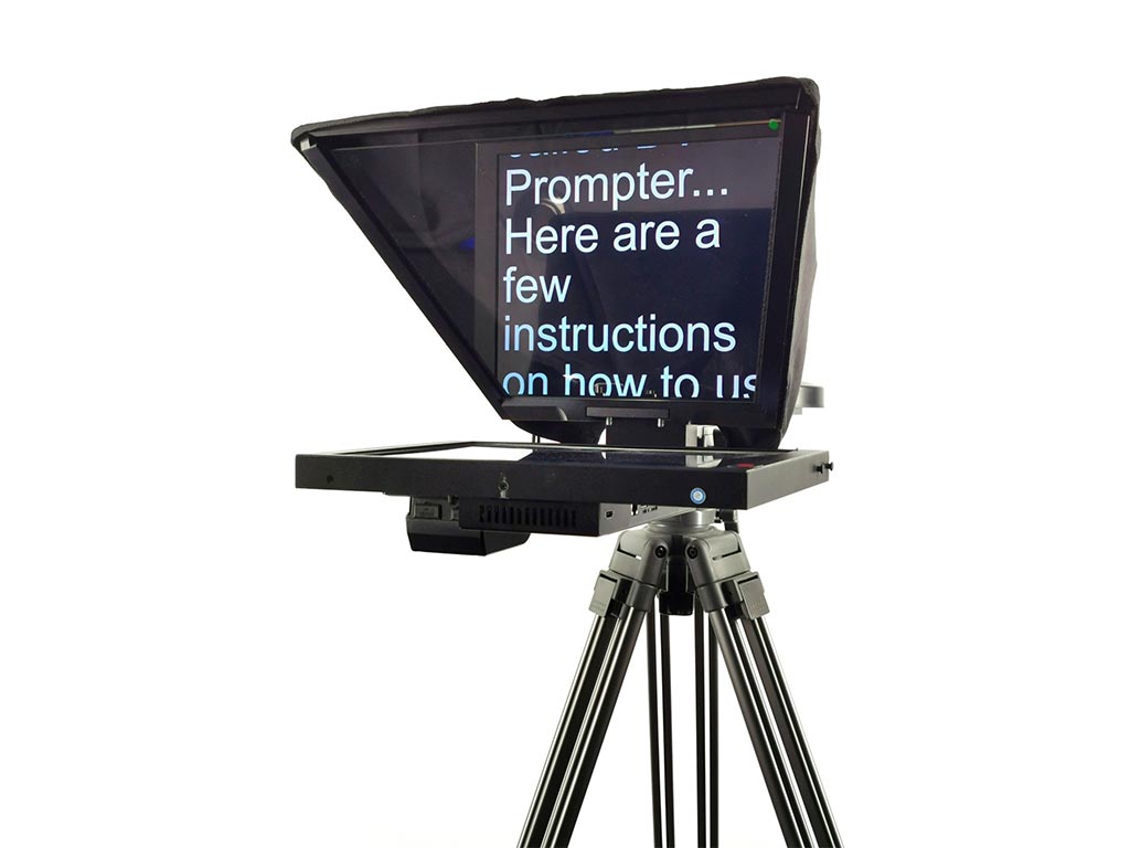 Datavideo TP700 ENG Teleprompter, 15.3" LCD Display running DV