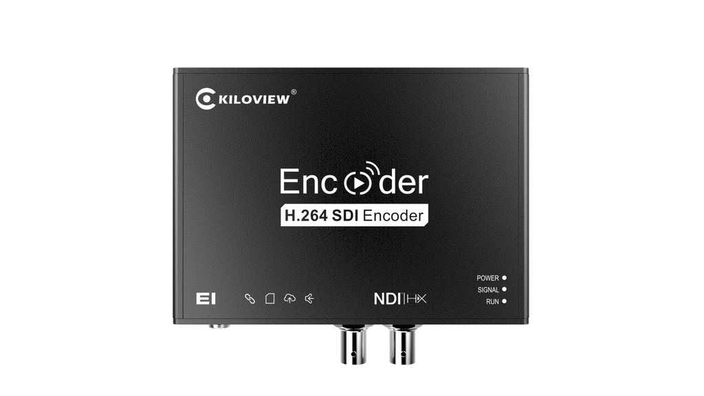 Kiloview E1-s NDI HX (HD 3G-SDI Wired NDI Video Encoder) for live