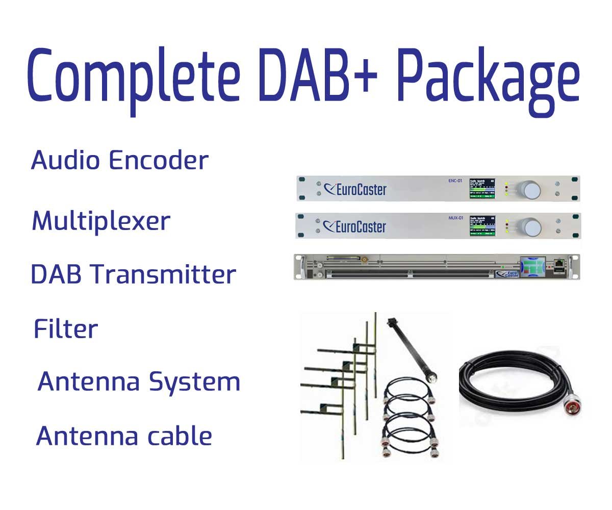 Complete DAB+ Packages - BroadcastEurope.dk