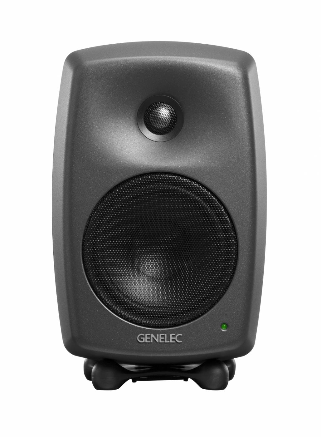 genelec-8030c-compact-two-way-studio-monitor-grey-studio-monitor