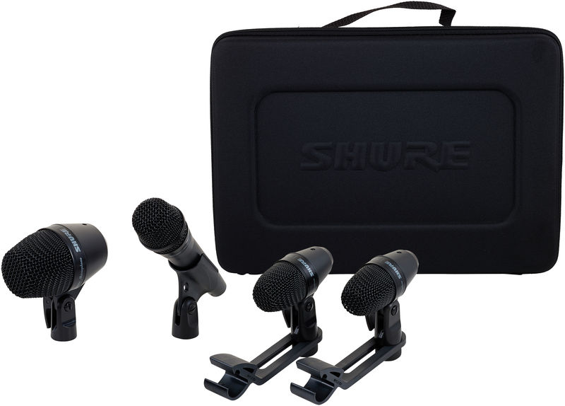 SHURE PGADrumkit6 マイクセット Amazon | SHURE ドラム用マイクロホンキット 6本セット PGADRUMKIT6