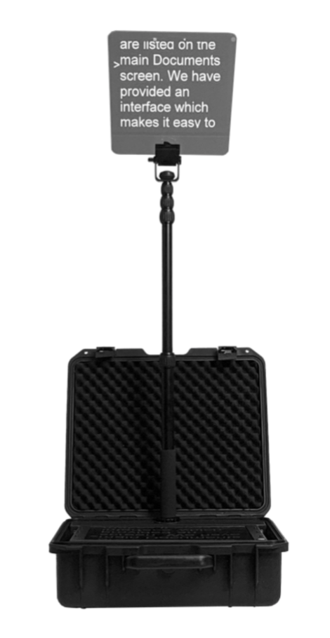 Datavideo TP-800 Conference prompter in hard case - Teleprompters