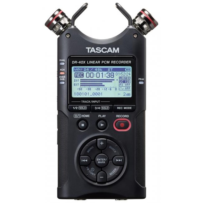 waiyu Hard Carrying Case for Tascam DR-40X Four-Track Digital Audio Recorder 