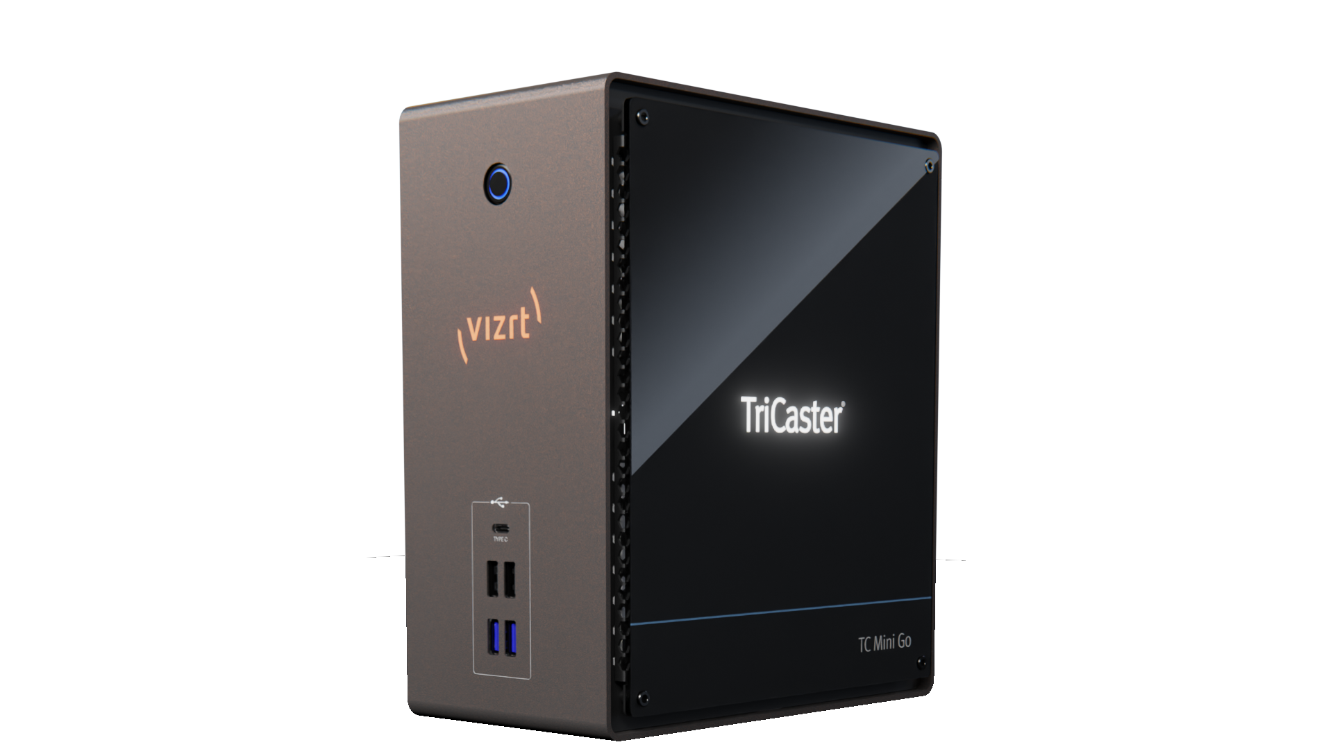 Newtek TriCaster Mini Go Bundle, 4 inputs, 2 MEs, 2 Layers, USB or NDI