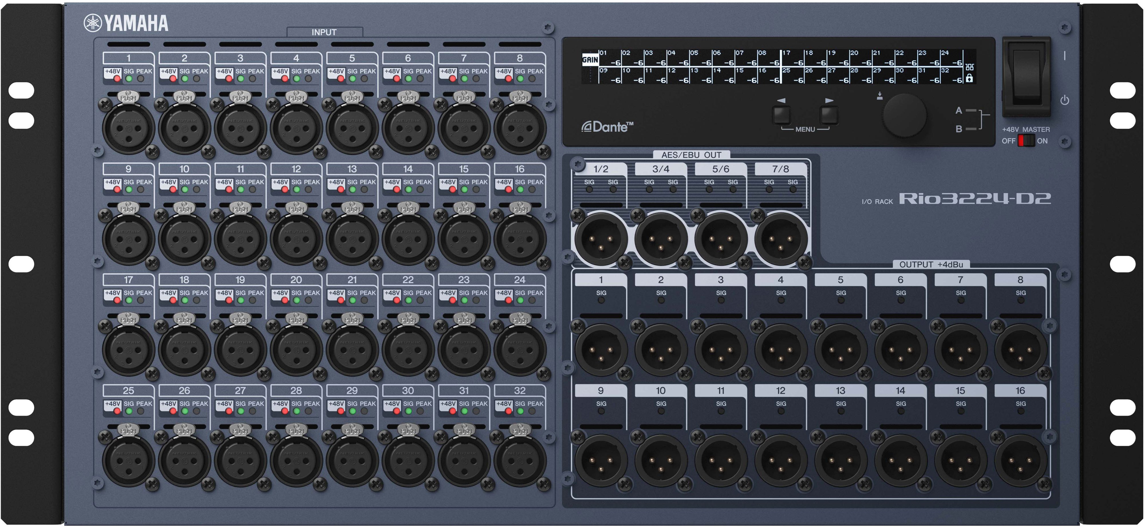 I/Oラック（Rio3224-D）の製品詳細｜映像音響テクニカル