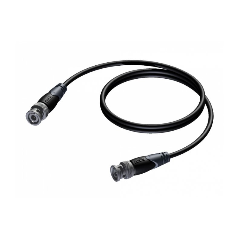 ProCab Audio Cable BNC Male 50 Ohm 1m