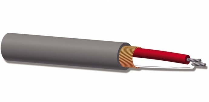 ProCab microphone cable ø 3.5 mm - 100 m-grey - Other cables with and ...