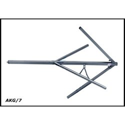 EuroCaster AKG/7M FM Wide Band Antenna Stainless Steel Circular polar. 2 kW