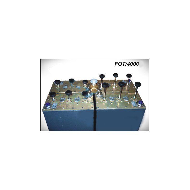 EuroCaster FQT/4000S-H FM Quadriplexer Starpoint Triple Coaxial Filters 4x500W Aluminium
