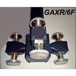 EuroCaster GAXR/6F FM Double Steps Power Splitters 6 Out 30kW Aluminium