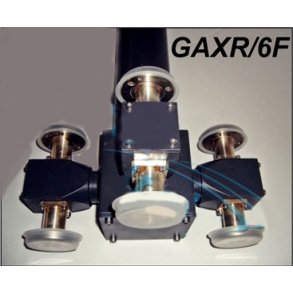 EuroCaster GAXR/6F FM Double Steps Power Splitters 6 Out 30kW Aluminium