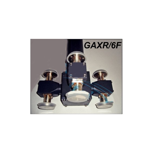 EuroCaster GAXR/6F FM Double Steps Power Splitters 6 Out 30kW Aluminium
