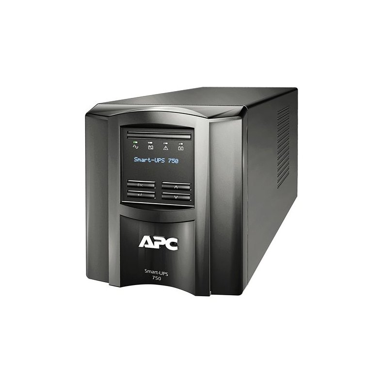 APC Smart-UPS 750 LCD - UPS - AC 230 V - 500 Watt - 750 VA - RS-232, USB - outp. 6