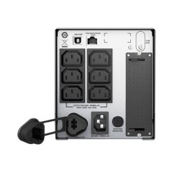 APC Smart-UPS 750 LCD - UPS - AC 230 V - 500 Watt - 750 VA - RS-232, USB - outp. 6