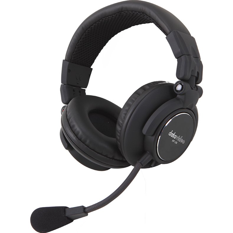 Datavideo HP-2A Dual Side Headset with 3.5mm Jack