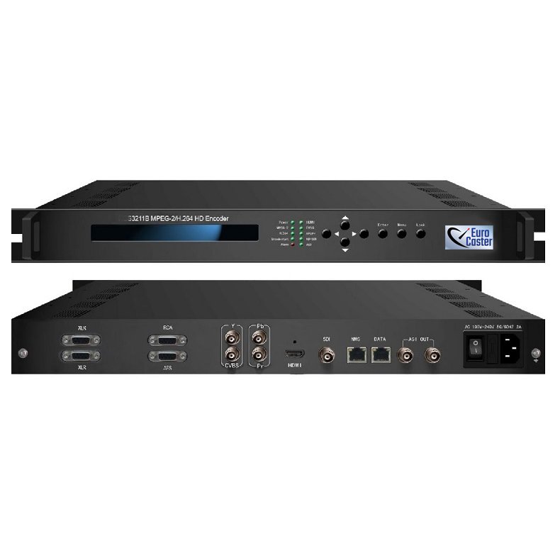 Eurocaster EC-3211B MPEG-2/H.264 HD Encoder  (discontinued, ask us for successor)