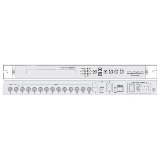 Eurocaster EC-3102I EIT multiplexer