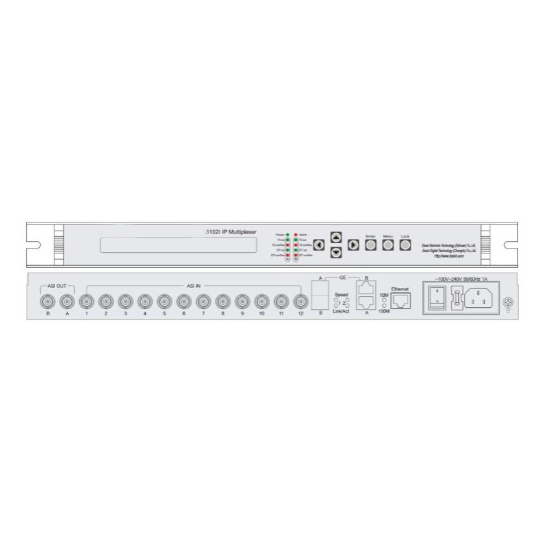 Eurocaster EC3102I EIT multiplexer