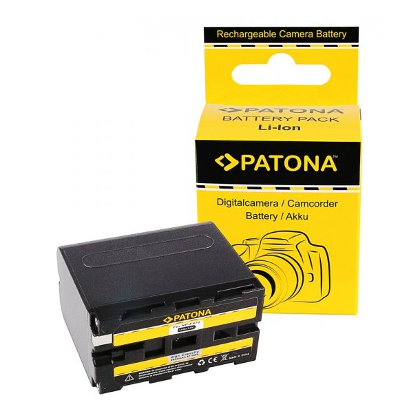 PATONA Platinum Battery f. Sony NP-NP-F970 NP-F960 NP-F950 DCR-VX2100 HDR-FX1 -Capacity 6600 mAh 