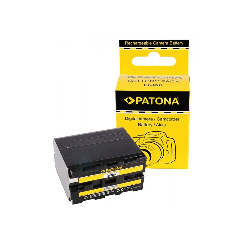 PATONA Platinum Battery f. Sony NP-NP-F970 NP-F960 NP-F950 DCR-VX2100 HDR-FX1 -Capacity 6600 mAh 