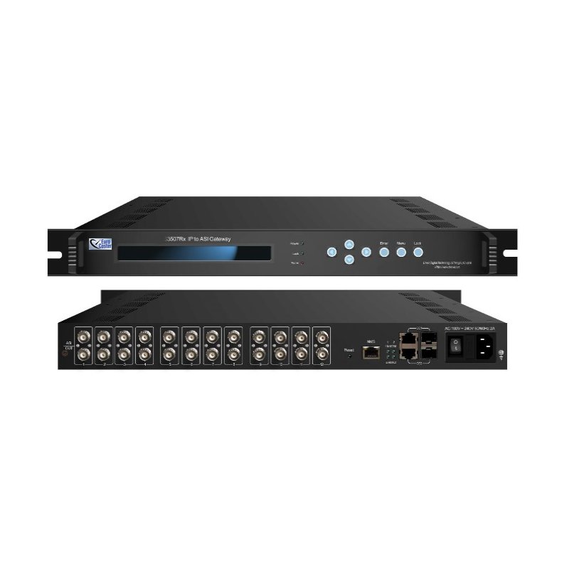 Eurocaster EC3507Rx IP to ASI Gigabits IP Gateway