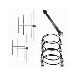 EuroCaster DAB2YAG1K DAB Antenna System, 1kW, 8db gain, 174 - 225Mhz