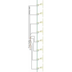 EuroCaster DM8S18 FM 8 Dipole Antennas System Wide Band 15KW Stainless Steel