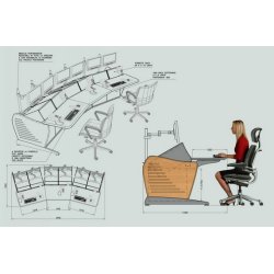 EuroCaster Studio Consoles Skyline