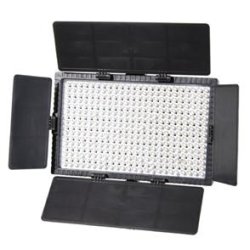 Falcon Eyes Bi-Color LED Lamp Set Dimmable DV-384CT-K2 incl. battery 2 LI-ION batteries (NP-F750) 