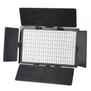 Falcon Eyes Bi-Color LED Lamp Set Dimmable DV-384CT-K2 incl. battery 2 LI-ION batteries (NP-F750) 