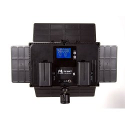 Falcon Eyes Bi-Color LED Lamp Set Dimmable DV-384CT-K2 incl. battery 2 LI-ION batteries (NP-F750) 