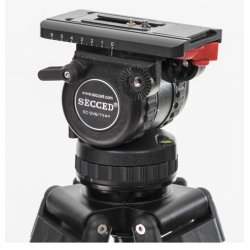 Secced REACH PLUS 1 (AL) KIT - with Two-Stage Tripod &amp; Fluid Head, Aluminium