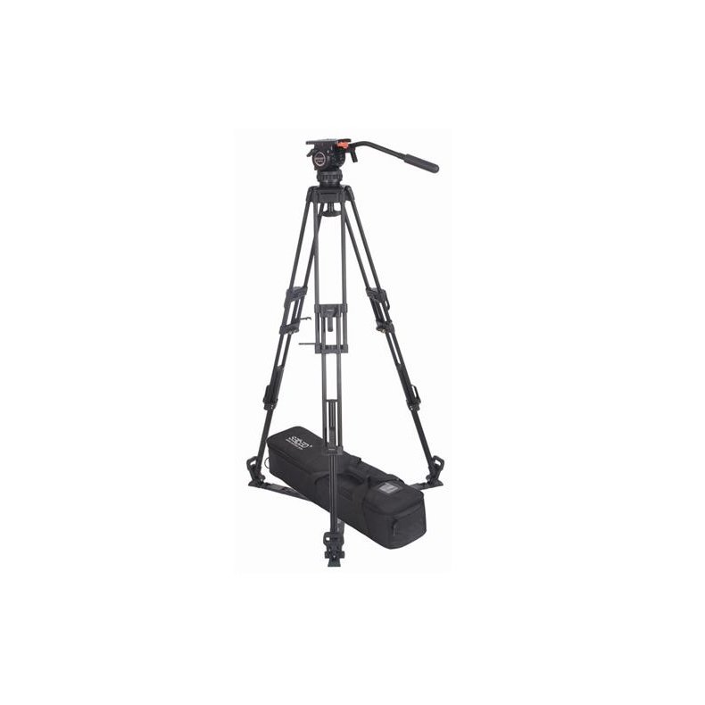 Secced REACH PLUS 1 (CF) KIT - with Two-Stage Tripod &amp; Fluid Head, Carbon Fiber