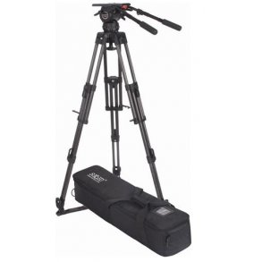 Secced REACH PLUS 4 (CF) KIT - with Two-Stage Carbon Fiber Tripod & Fluid Head, Carbon Fiber