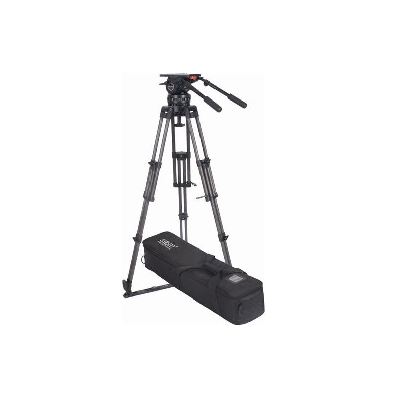 Secced REACH PLUS 5 (CF) KIT - with Two-Stage Carbon Fiber Tripod &amp; Fluid Head