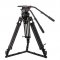 Secced REACH PLUS 5 (CF) KIT - with Two-Stage Carbon Fiber Tripod & Fluid Head