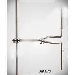 EuroCaster CN6M2 Circular Polarization FM Antenna Narrow Band 2kW Stainless Steel