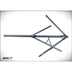 EuroCaster CW6S12 Circular Polarization FM Wide Band Antenna 12kW Stainless Steel