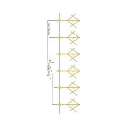 EuroCaster CY6R30 Circular Polarization FM Antenna 30kW Aluminium