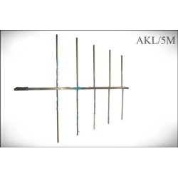 EuroCaster LA6S12 Log 5 Elements Wide Band FM Antenna System 12kW Aluminium