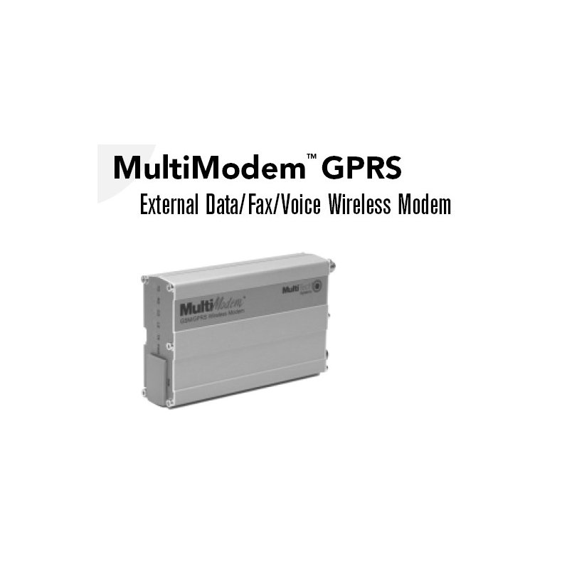 Multitech GSM modem. Seriel