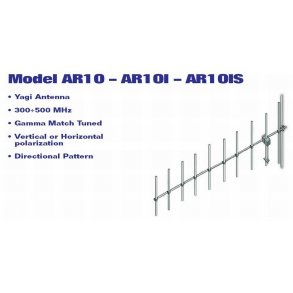 RVR AR10 link antenna 300-500 (Tuned for spec. freq.) MHz 300W 12 dBd