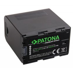 PATONA Premium Battery f. JVC SSL-75 /SSL-JVC50 SSL-JVC75 HM600 HM650 LG cells-7800mAh, USB 5V, 2,1A