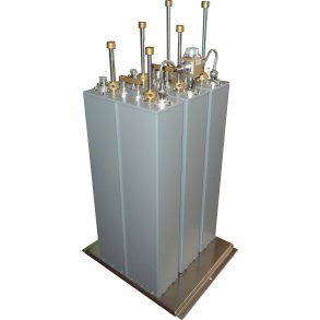 Delta Meccanica 3x300W star point combiner - 2x triple cavity & 1x double cavity 